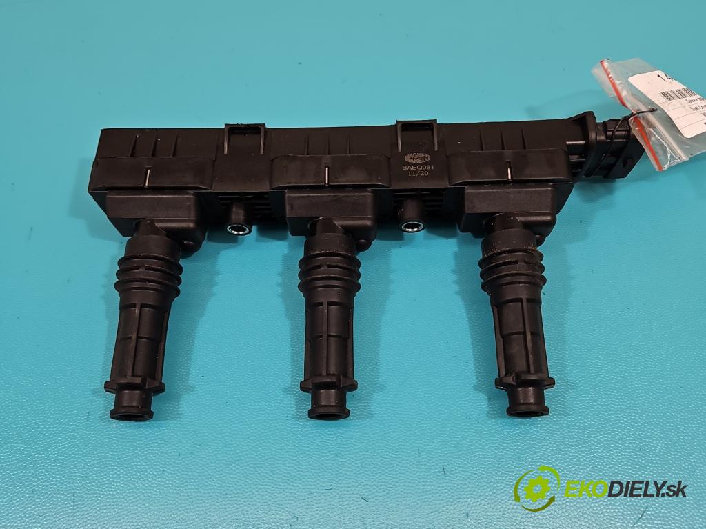 Opel Corsa C 2000-2006 1.0 12V 58 HP manual 43 kW 973 cm3 5- cievka zapaľovacia  (Zapaľovacie cievky, moduly)