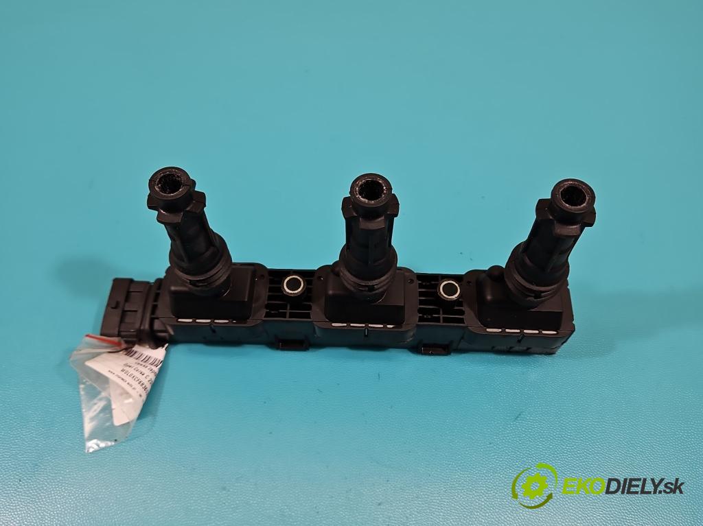 Opel Corsa C 2000-2006 1.0 12V 58 HP manual 43 kW 973 cm3 5- cievka zapaľovacia  (Zapaľovacie cievky, moduly)