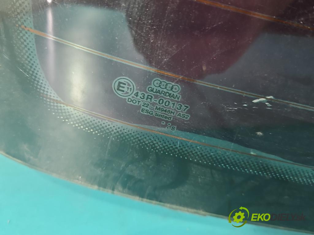 Audi A6 C5 1997-2004 2.4 V6 165 hp automatic 121 kW 2393 cm3 5- sklo zadní  (Okna zadní)