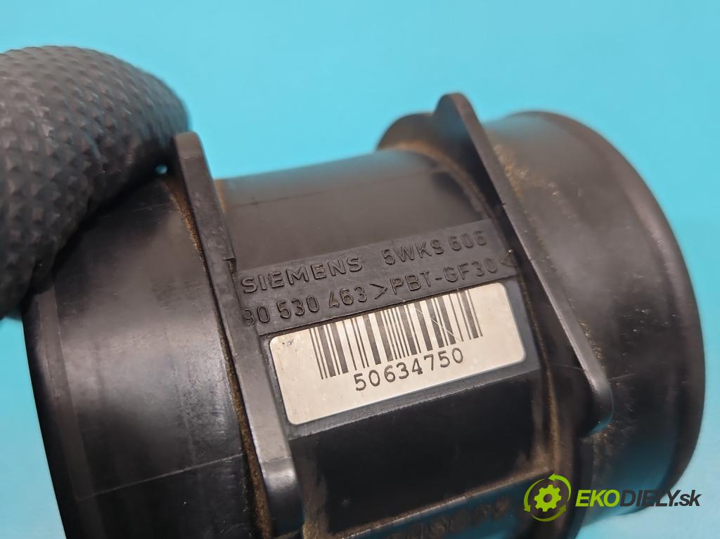 Opel Vectra B 1995-2002 1.8 16V 116 HP manual 85 kW 1796 cm3 5- průtokoměr: 5WK9606 (Váhy vzduchu)