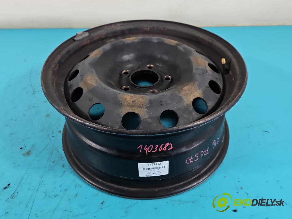 Toyota Proace II 2016- 2.0 D4D 122 hp manual 90 kW 1997 cm3 5- Felga ocelový 16"