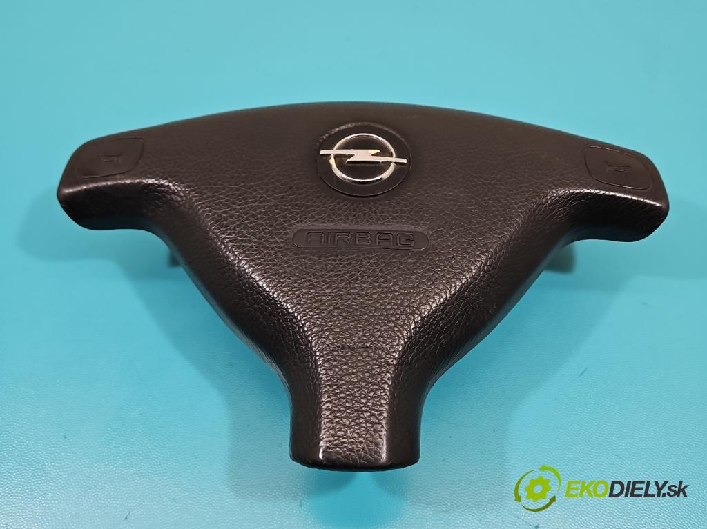 Opel Astra II 1998-2009 1.6 8V 86 HP manual 63 kW 1598 cm3 5- airbag vzduch: Řidiči: 90437570 (Airbagy)