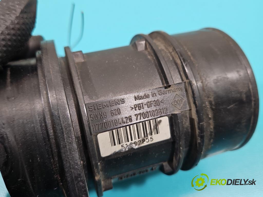 Nissan Primera P12 2001-2007 1.9 dci 120 HP manual 88 kW 1870 cm3 5- průtokoměr: 5WK9620 (Váhy vzduchu)