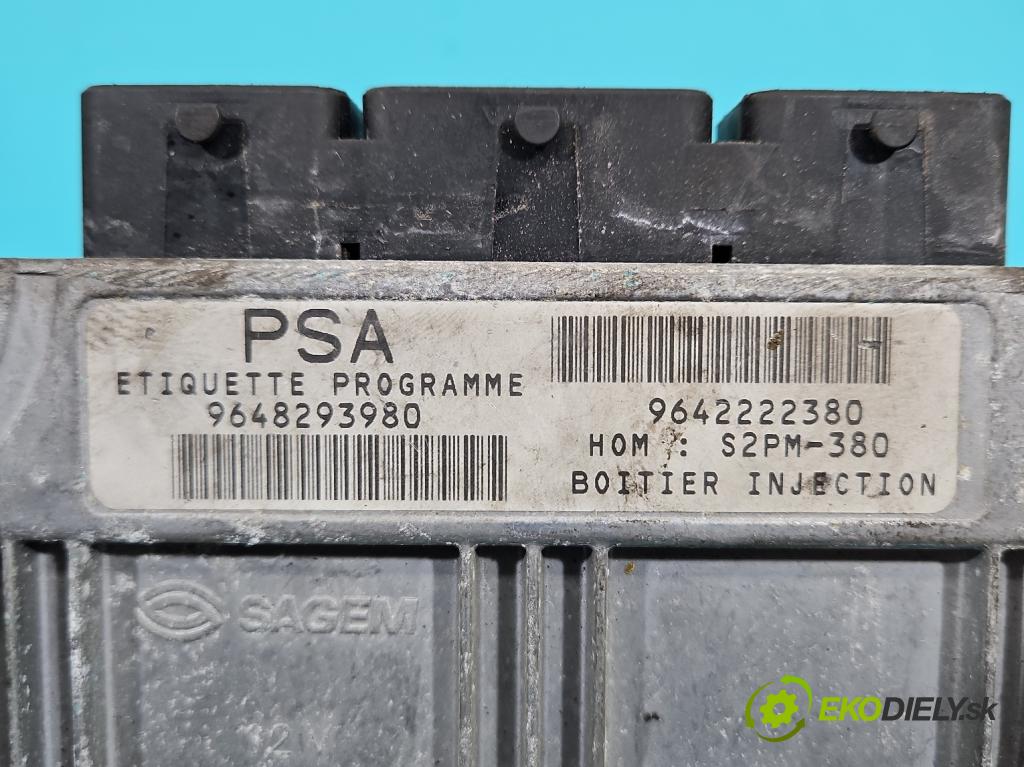 Citroen C3 I 2002-2009 1.4 73 HP manual 54 kW 1360 cm3 5- riadiaca jednotka motora 9642222380