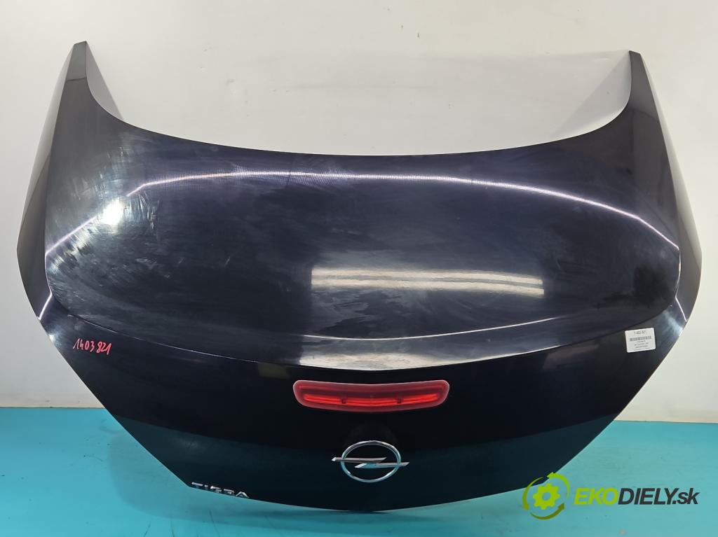 Opel Tigra B 2004-2009 1.4 16V 90 hp manual 66 kW 1364 cm3 2- zadní kufrové dveře  (Zadní kapoty)