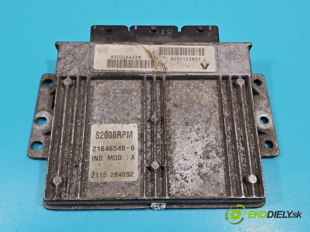 Renault Laguna II 2001-2007 1.8 16V 116 HP manual 85 kW 1783 cm3 5- riadiaca jednotka motora 8200164728