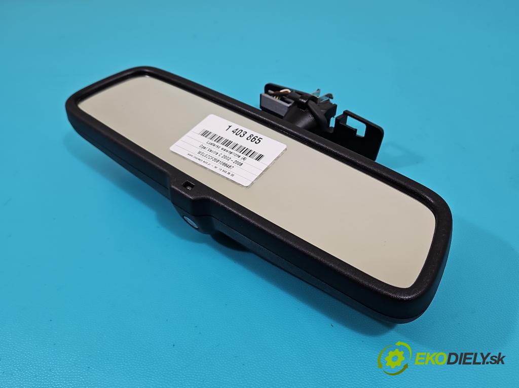 Opel Vectra C 2002-2008 1.9 cdti 150 hp manual 110 kW 1910 cm3 5- zpětné zrcátko vnitřní  (Světla vnitřní)