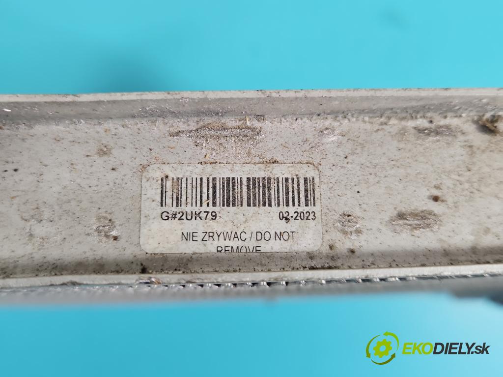 Opel Vectra C 2002-2008 1.9 cdti 150 hp manual 110 kW 1910 cm3 5- Intercooler  (Chladiče nasávaného vzduchu (intercoolery))