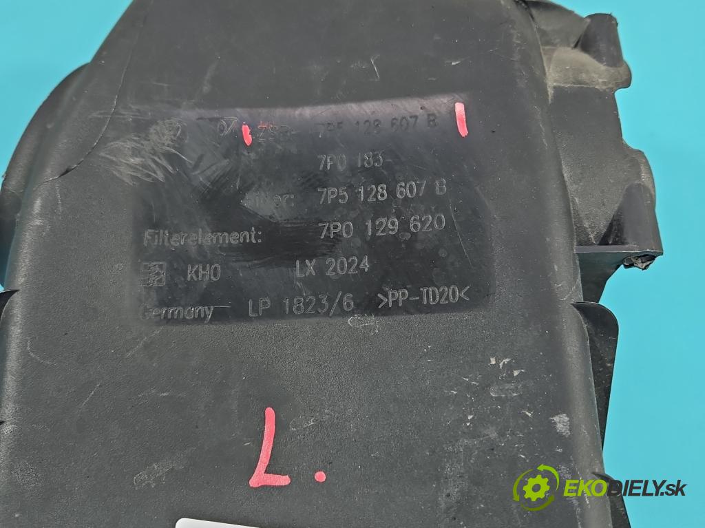 Porsche Cayenne II 2010-2017 4.8 V8 Turbo 500KM automatic 368 kW 4806 cm3 5- obal filtra vzduchu 7P5128607B (Obaly filtrov vzduchu)