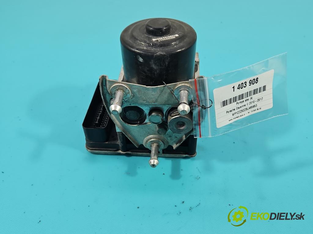 Porsche Cayenne II 2010-2017 4.8 V8 Turbo 500KM automatic 368 kW 4806 cm3 5- čerpadlo abs 7P0614517E (Pumpy ABS)