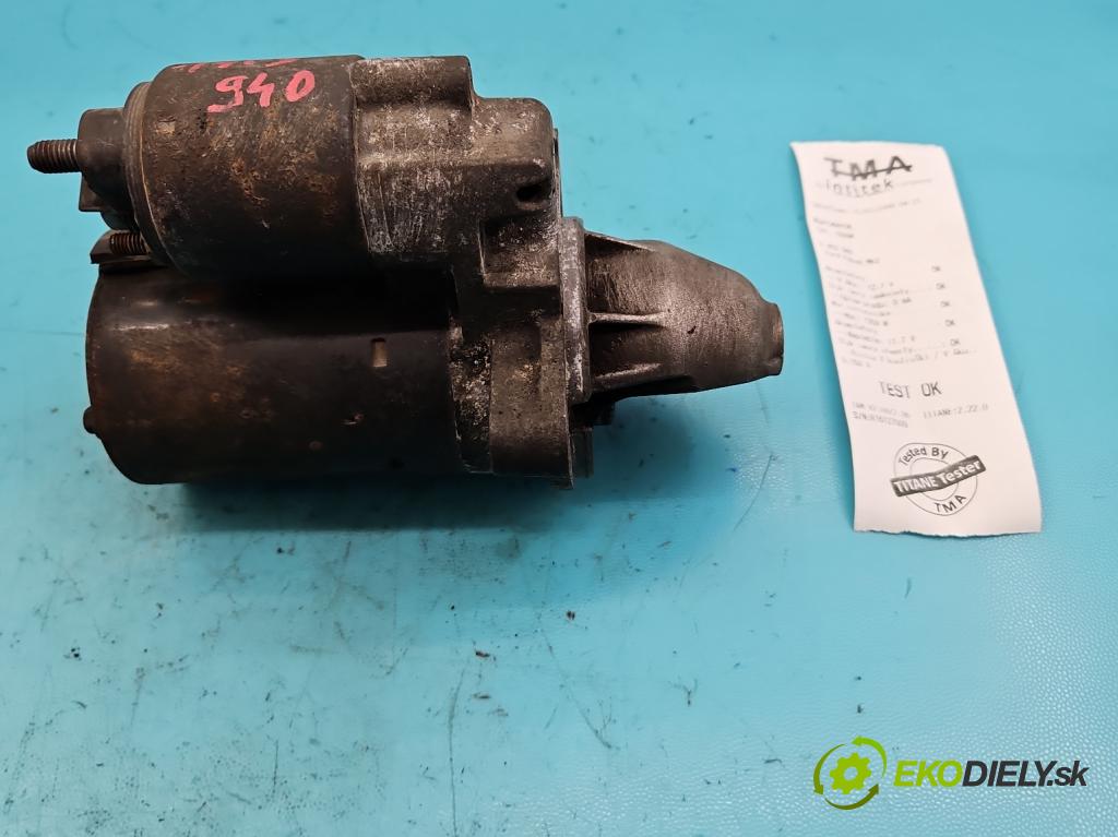Ford Focus Mk2 2004-2011 1.6 16V 101 HP manual 74 kW 1596 cm3 5- štartér 0001107417 (Štartéry)