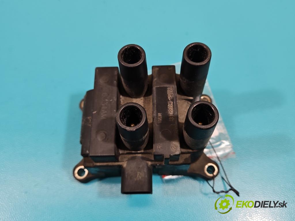 Ford Focus Mk2 2004-2011 1.6 16V 101 HP manual 74 kW 1596 cm3 5- cievka zapaľovacia CM5G-12029-FC (Zapaľovacie cievky, moduly)