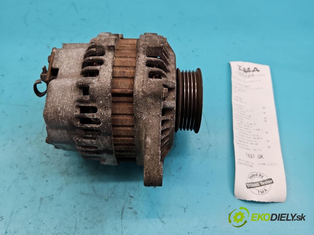 Honda Jazz II 2002-2008 1.2 77 HP manual 57 kW 1246 cm3 5- Alternator A5TB0091 (Alternátory)