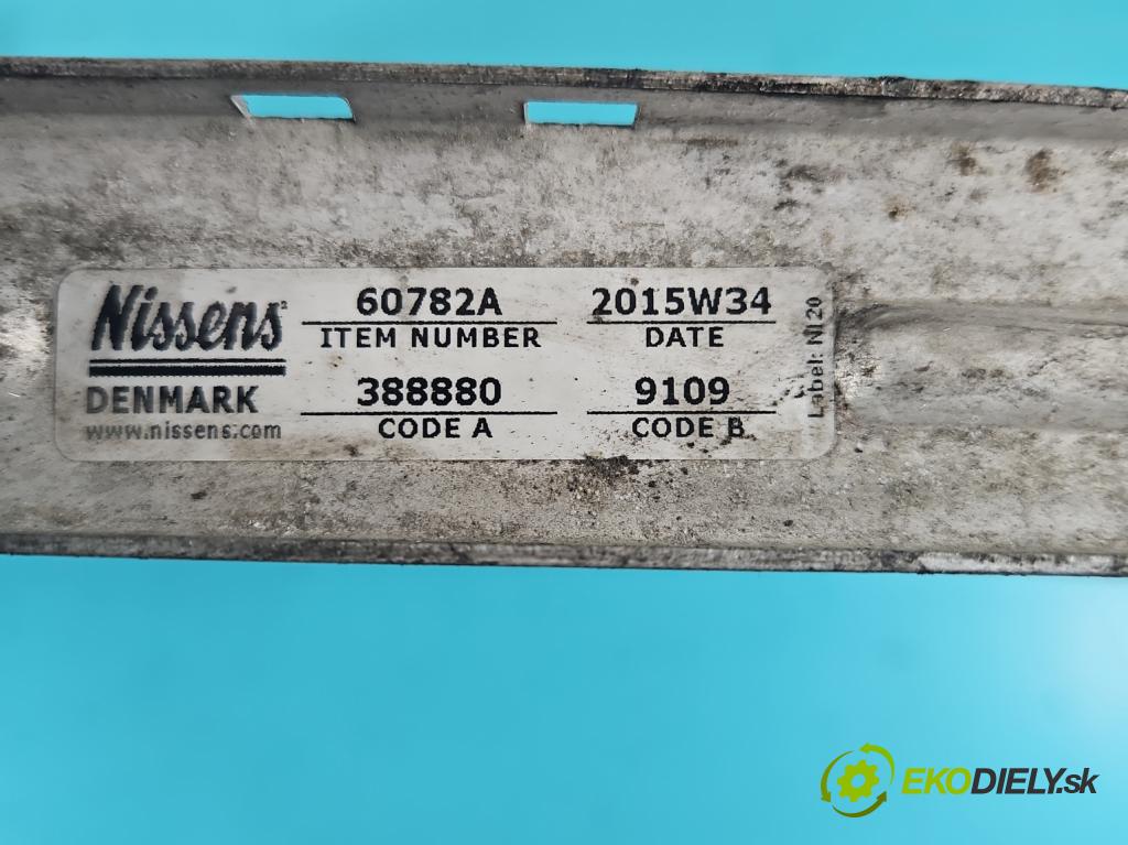 Bmw 3 E46 1998-2007 2.0d 136hp manual 100 kW 1951 cm3 5- Chladič vody 60782A (Chladiče vody)