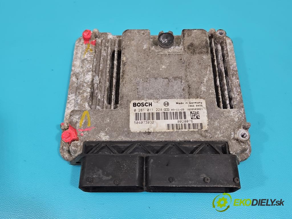 Iveco Daily III 1999-2006 2.3 HPI 116 HP manual 85 kW 2286 cm3 5- riadiaca jednotka motora 0281011228