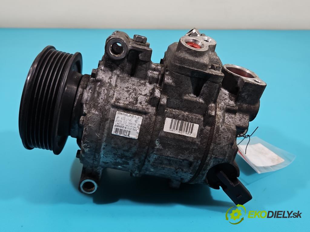 Audi A4 B8 2007-2015 1.8 TFSI 120 hp manual 88 kW 1798 cm3 5- Kompresor: klíma 8KD260805 (Kompresory)