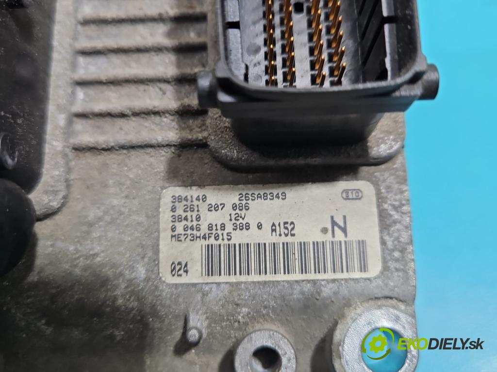 Fiat Stilo 1.2 16V 80 HP manual 59 kW 1242 cm3 5- riadiaca jednotka motora 0261207086
