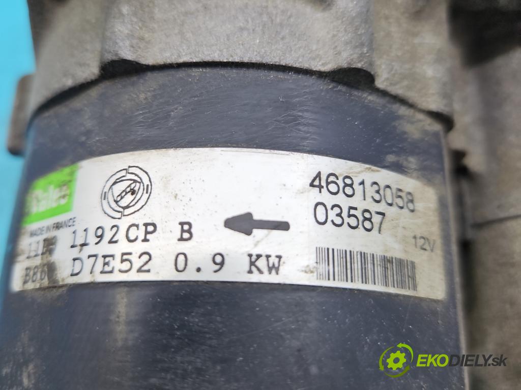 Fiat Stilo 1.2 16V 80 HP manual 59 kW 1242 cm3 5- štartér 46813058 (Štartéry)