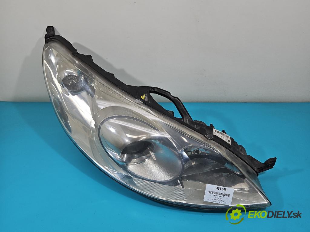 Peugeot 407 1.6 hdi 109 HP manual 80 kW 1560 cm3 4- Reflektor: pravý 0301213202 (Pravé)