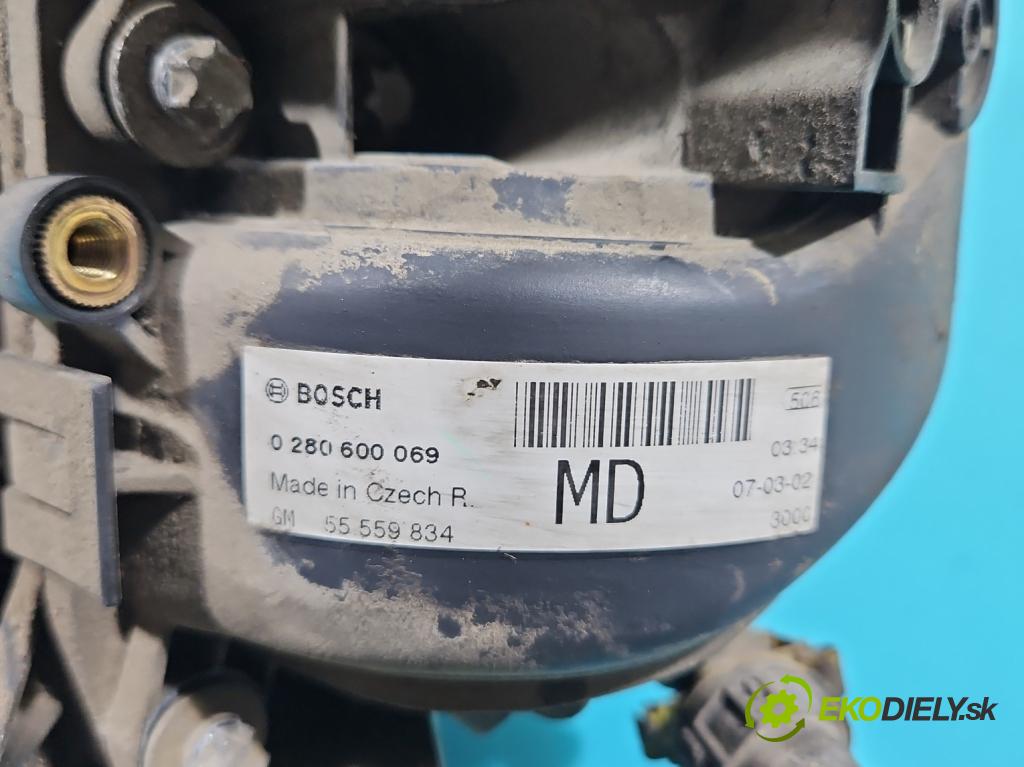 Opel Tigra B 2004-2009 1.4 16V 90 HP manual 66 kW 1364 cm3 2- zvod nasávací 55559834 (Sacie potrubia)