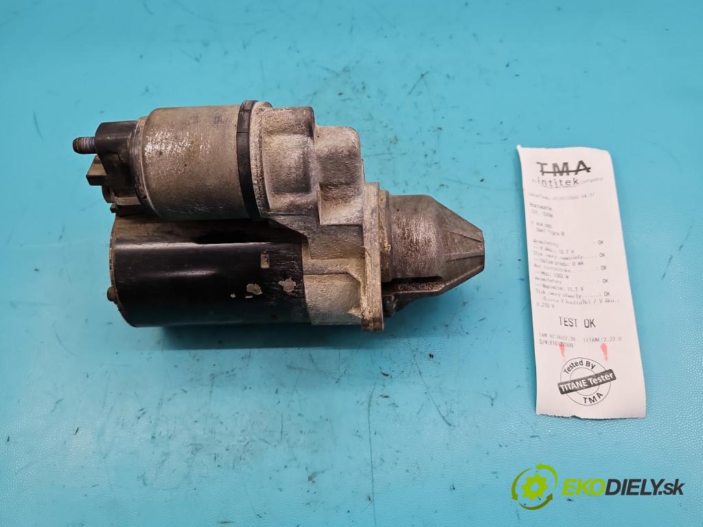 Opel Tigra B 2004-2009 1.4 16V 90 HP manual 66 kW 1364 cm3 2- štartér 0001107408 (Štartéry)