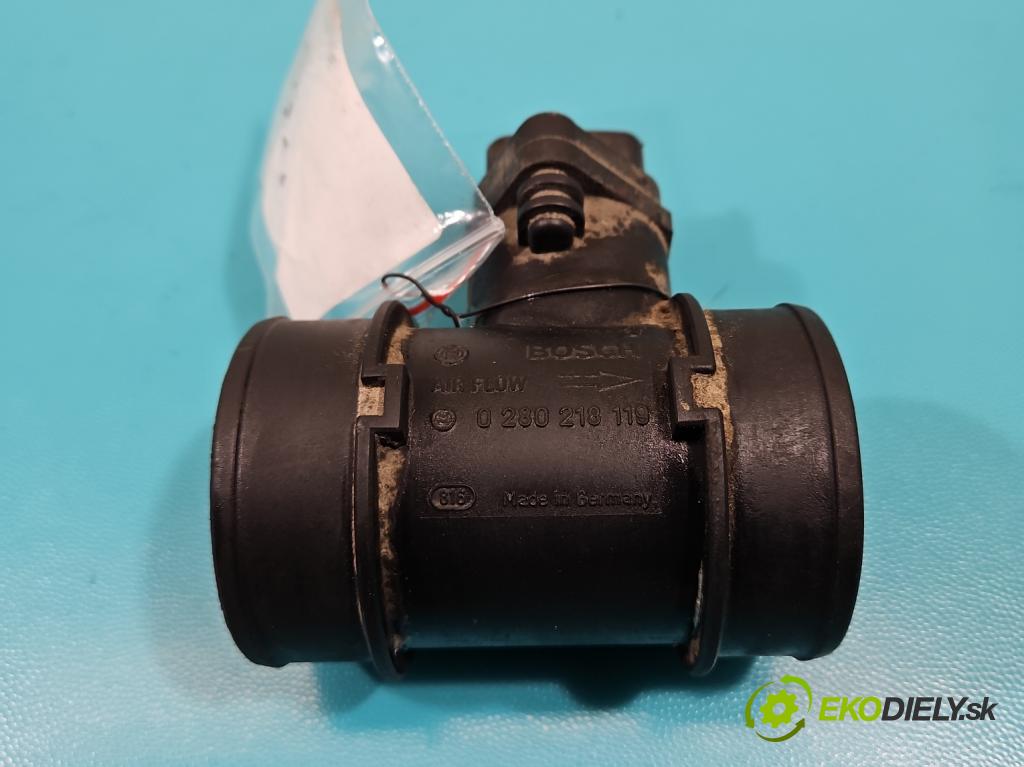 Opel Tigra B 2004-2009 1.4 16V 90 HP manual 66 kW 1364 cm3 2- průtokoměr: 0280218119 (Váhy vzduchu)