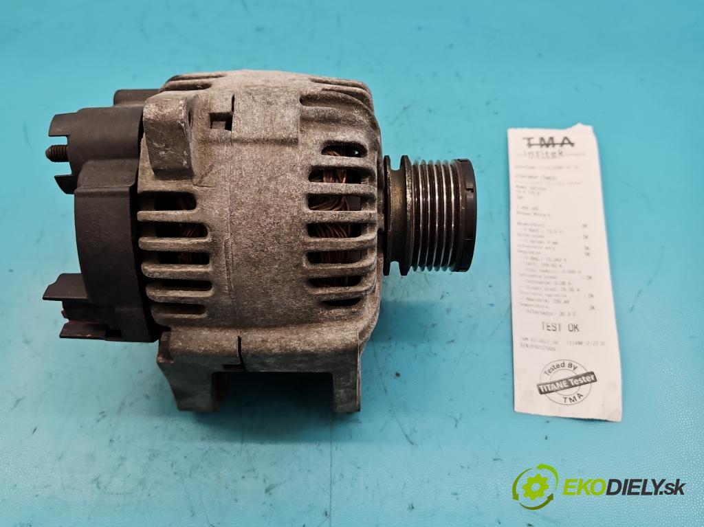 Nissan Micra K12 2003-2010 1.5 dci 68 HP manual 50 kW 1461 cm3 3- Alternator 820038806 (Alternátory)