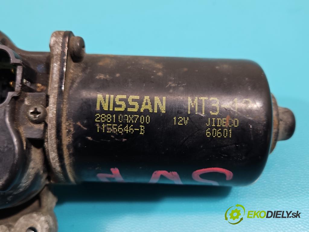 Nissan Micra K12 2003-2010 1.5 dci 68 hp manual 50 kW 1461 cm3 3- motor stěračů přední 28810AX700