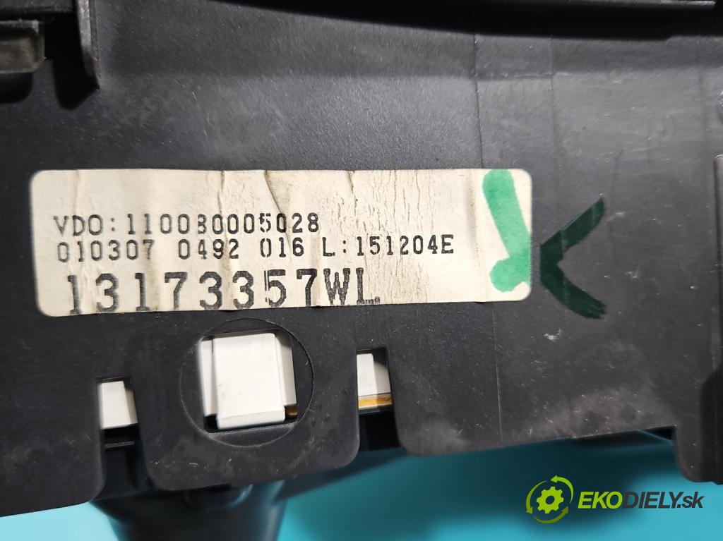 Opel Tigra B 2004-2009 1.4 16V 90 HP manual 66 kW 1364 cm3 2- riadiaca jednotka motora 0261208394