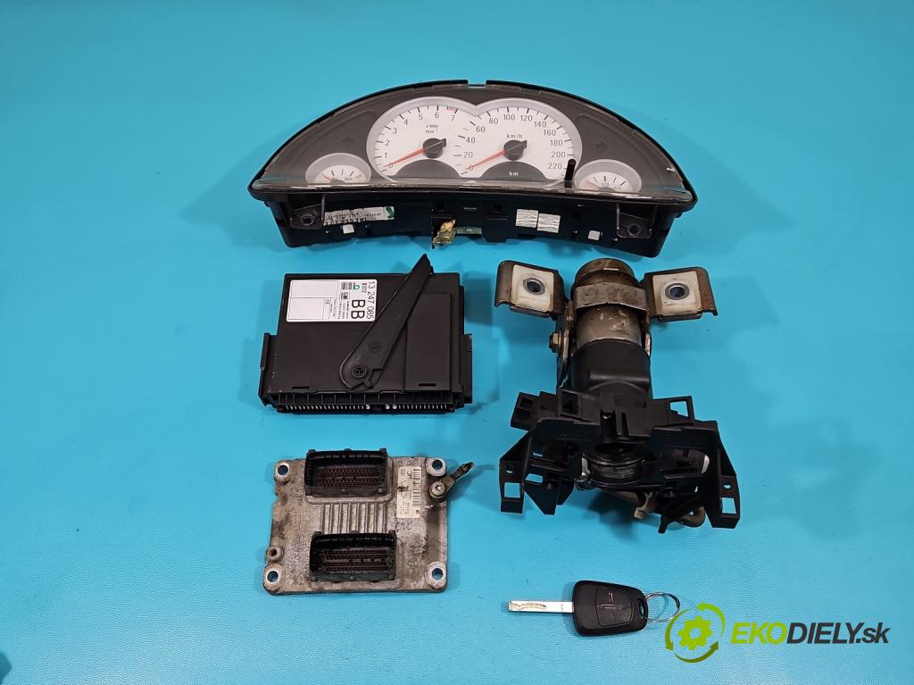Opel Tigra B 2004-2009 1.4 16V 90 HP manual 66 kW 1364 cm3 2- riadiaca jednotka motora 0261208394