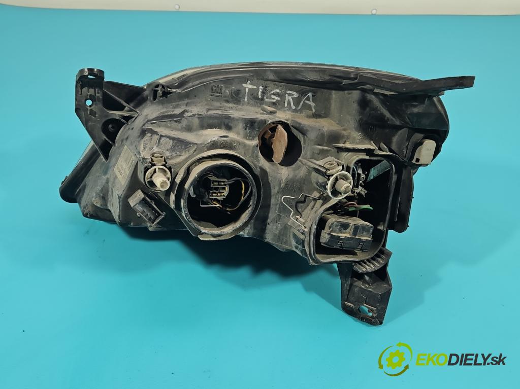 Opel Tigra B 2004-2009 1.4 16V 90 HP manual 66 kW 1364 cm3 2- Reflektor: pravý 93162204 (Pravé)