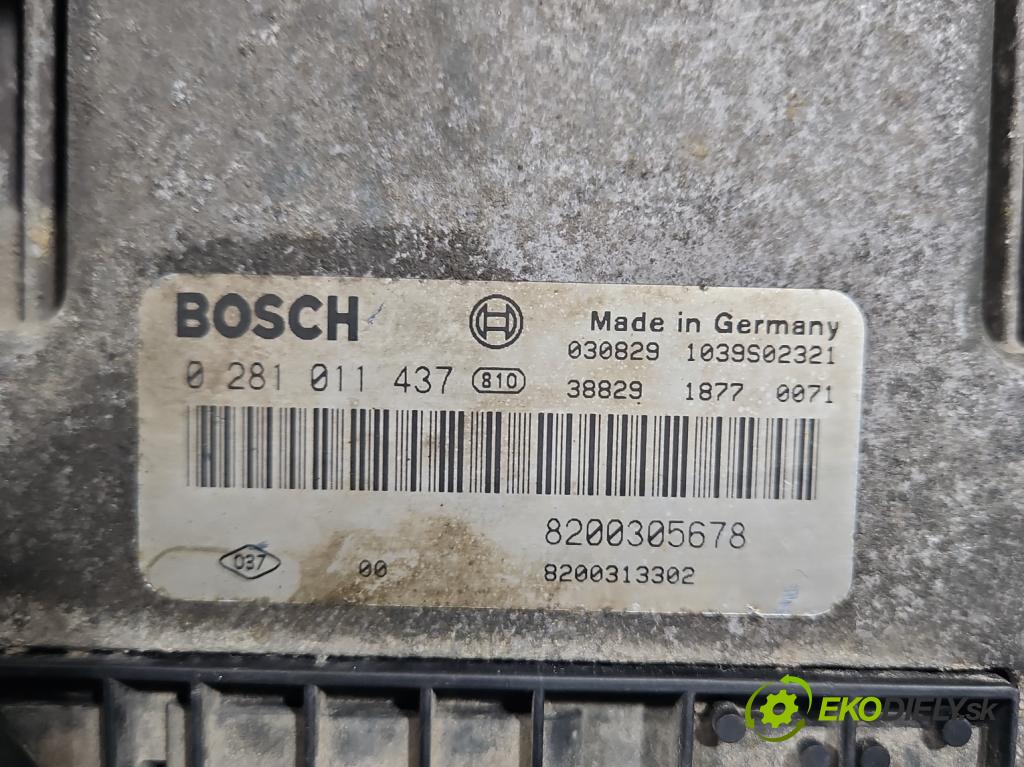 Nissan Primera P12 2001-2007 1.9 dci 120 HP manual 88 kW 1870 cm3 5- riadiaca jednotka motora 0281011437