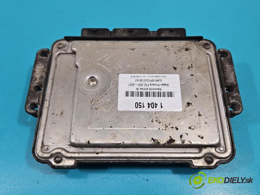 Nissan Primera P12 2001-2007 1.9 dci 120 HP manual 88 kW 1870 cm3 5- riadiaca jednotka motora 0281011437