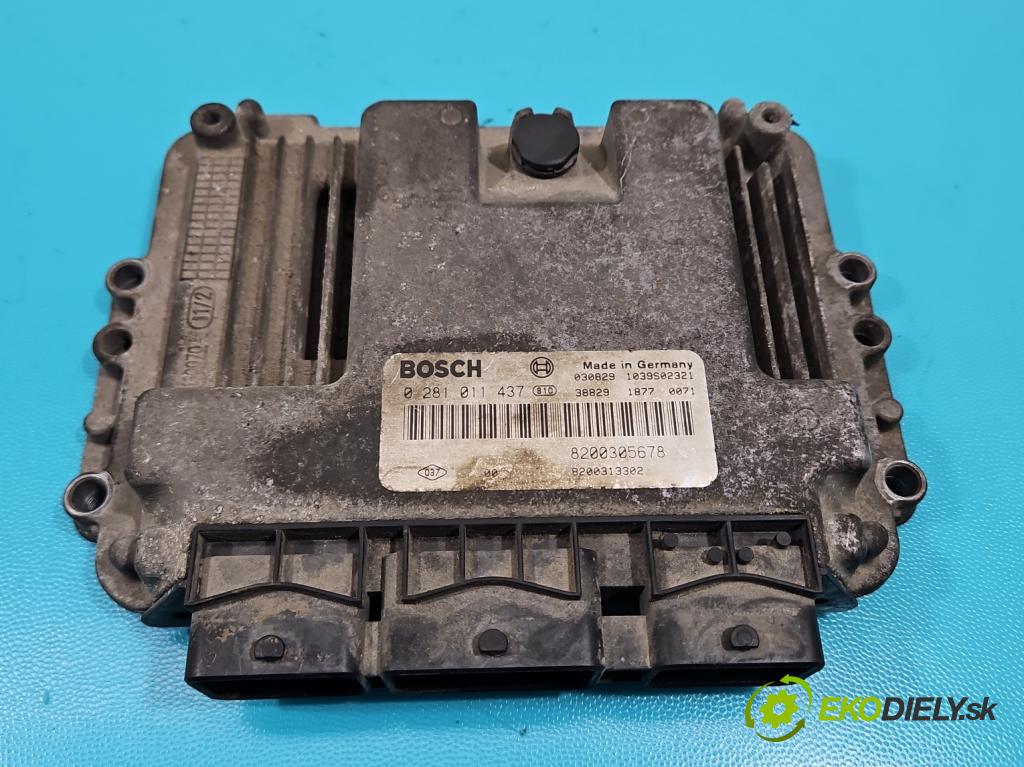 Nissan Primera P12 2001-2007 1.9 dci 120 HP manual 88 kW 1870 cm3 5- riadiaca jednotka motora 0281011437