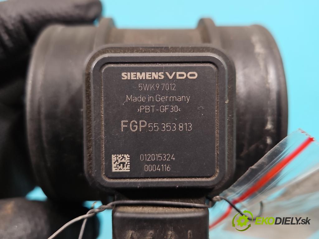 Opel Zafira B 2005-2014 1.8 16V 140 HP manual 103 kW 1796 cm3 5- průtokoměr: 55353813 (Váhy vzduchu)