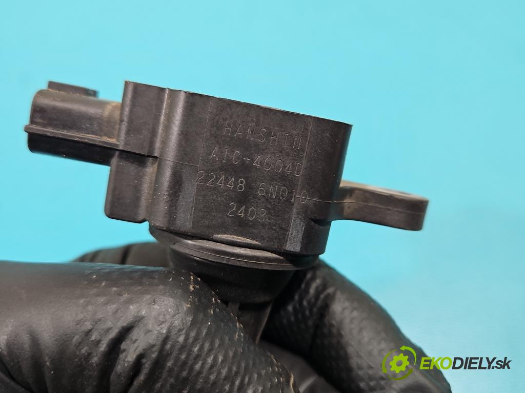 Nissan Primera P12 2001-2007 1.8 16V 116 HP manual 85 kW 1769 cm3 5- cievka zapaľovacia 22448-6N010 (Zapaľovacie cievky, moduly)