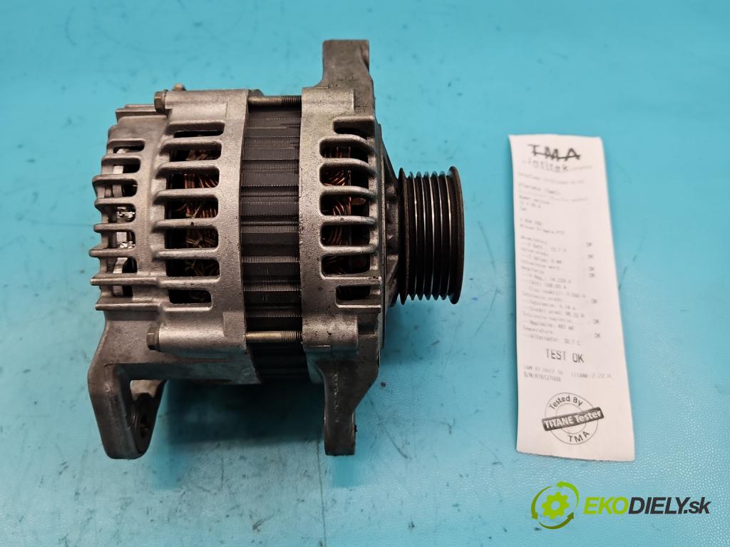 Nissan Primera P12 2001-2007 1.8 16V 116 HP manual 85 kW 1769 cm3 5- Alternator 23100-AU000 (Alternátory)