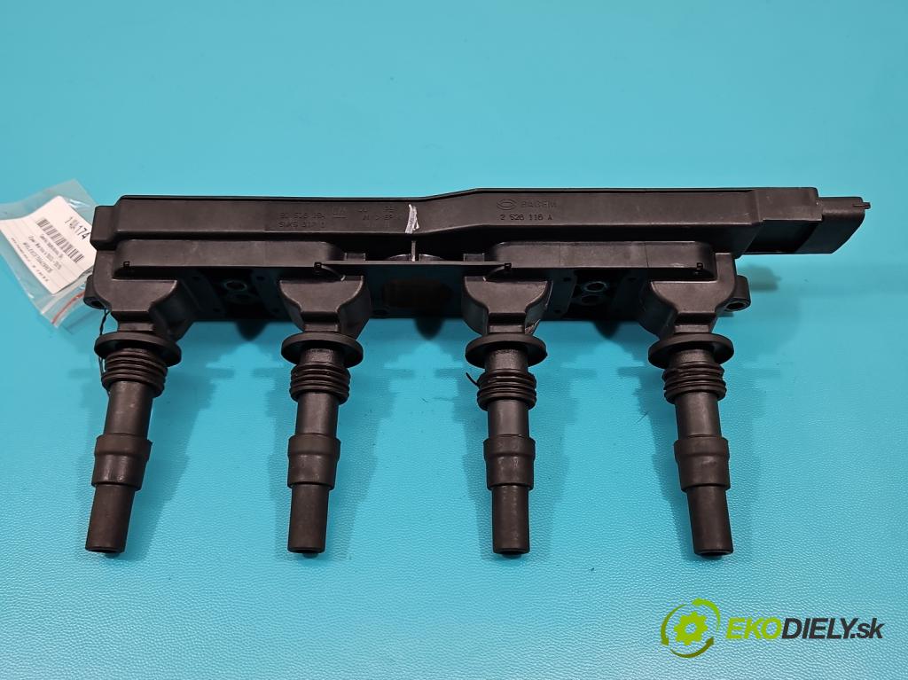 Opel Meriva A 2002-2010 1.8 16V 125 HP manual 92 kW 1796 cm3 5- cievka zapaľovacia 90536194 (Zapaľovacie cievky, moduly)