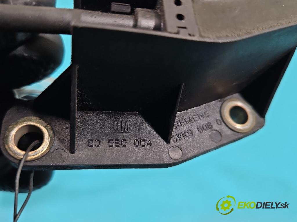 Opel Meriva A 2002-2010 1.8 16V 125 hp manual 92 kW 1796 cm3 5- snímač pozice: hřídele vačkový 90536064 (Snímače polohy kliky, vačky)