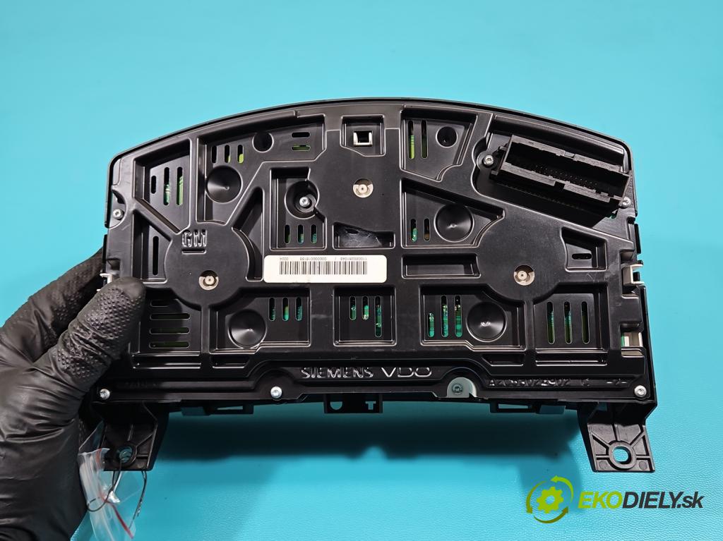 Opel Astra III 2004-2014 1.6 16V 105 HP manual 77 kW 1598 cm3 5- prístrojovka/ budíky 13216682 (Prístrojové dosky, displeje)