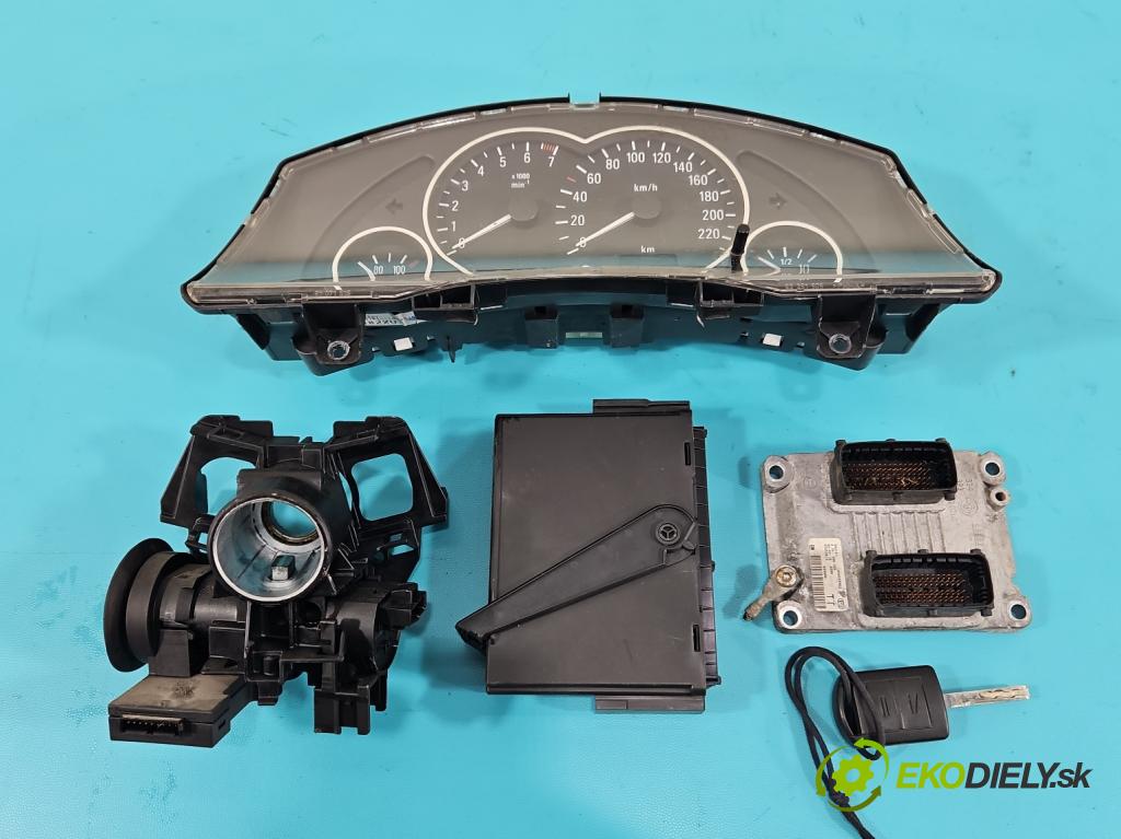 Opel Meriva A 2002-2010 1.4 16V 90 HP manual 66 kW 1364 cm3 5- riadiaca jednotka motora 0261208255