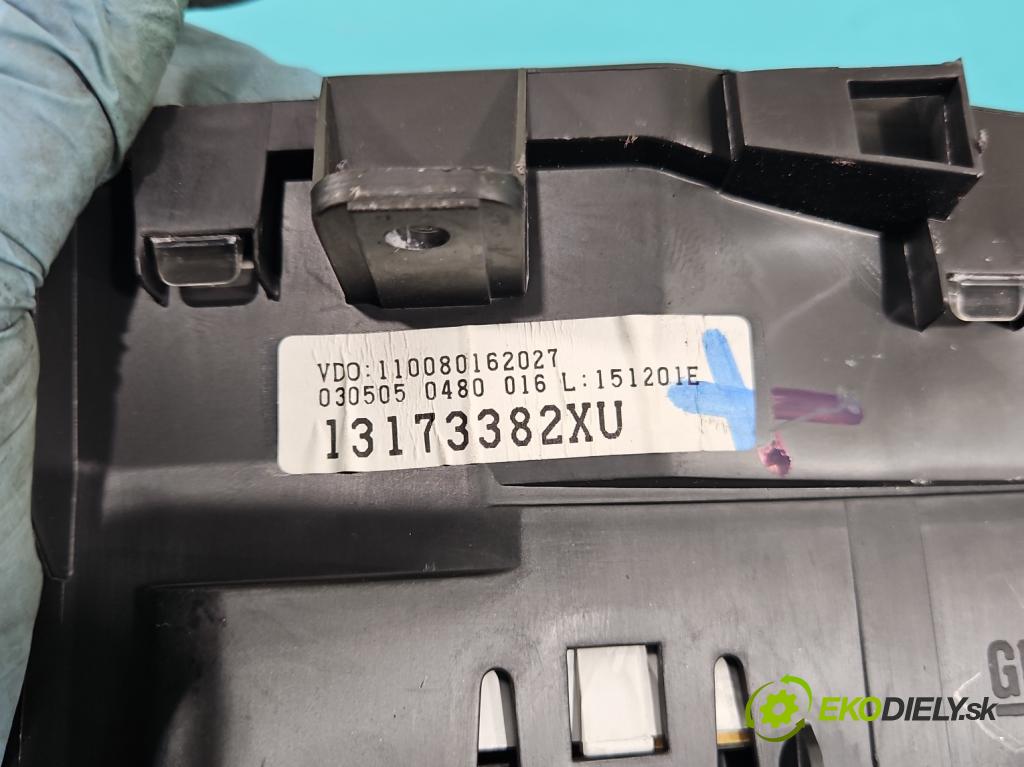 Opel Meriva A 2002-2010 1.4 16V 90 HP manual 66 kW 1364 cm3 5- riadiaca jednotka motora 0261208255
