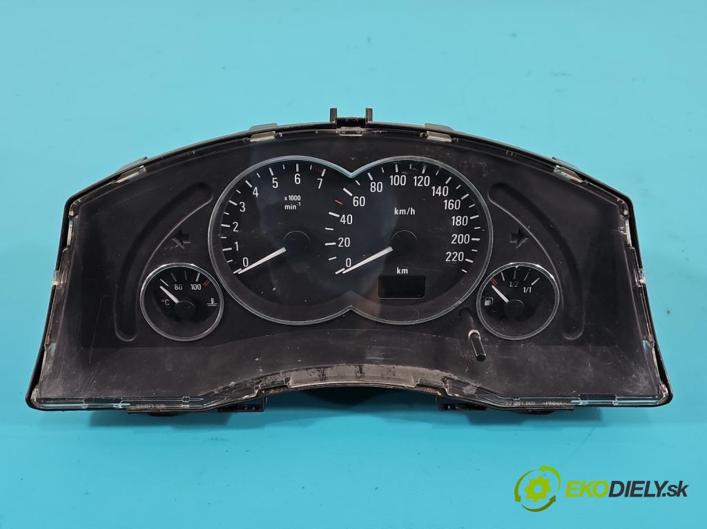 Opel Meriva A 2002-2010 1.4 16V 90 HP manual 66 kW 1364 cm3 5- riadiaca jednotka motora 0261208255