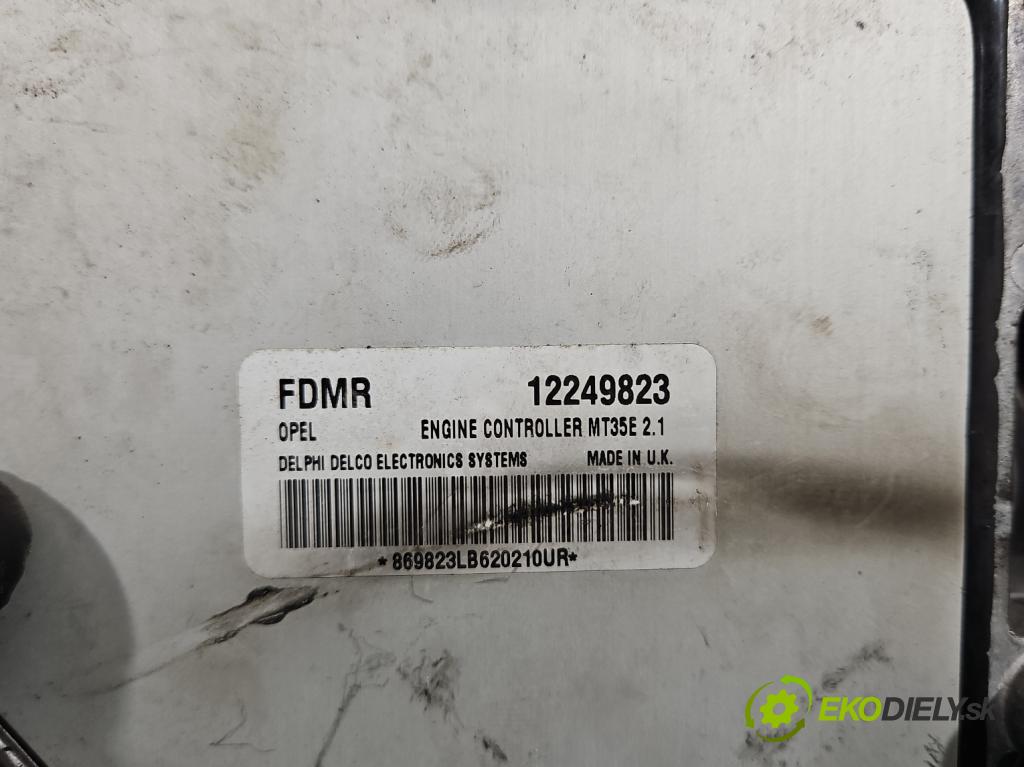 Opel Meriva A 2002-2010 1.6 16V (Z16XEP) 105 HP manual 77 kW 1598 cm3 5- riadiaca jednotka motora 12249823