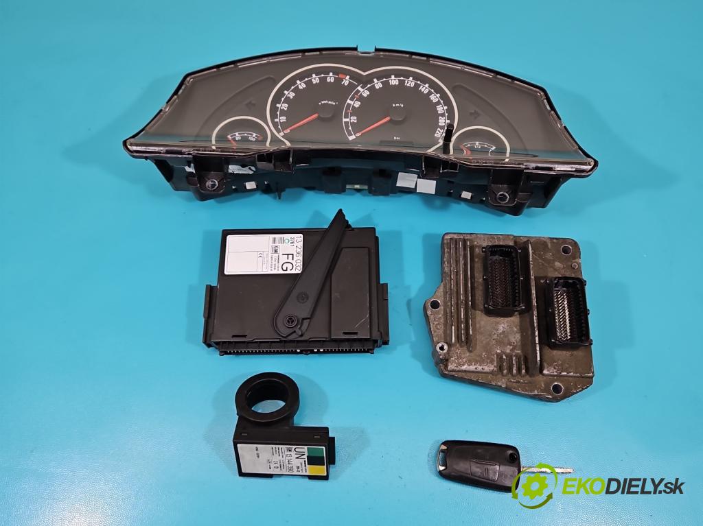 Opel Meriva A 2002-2010 1.6 16V (Z16XEP) 105 HP manual 77 kW 1598 cm3 5- riadiaca jednotka motora 12249823