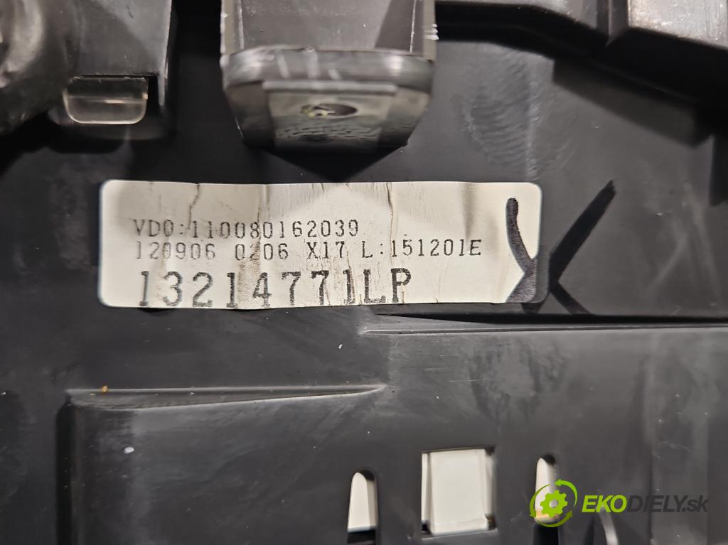 Opel Meriva A 2002-2010 1.6 16V (Z16XEP) 105 HP manual 77 kW 1598 cm3 5- riadiaca jednotka motora 12249823