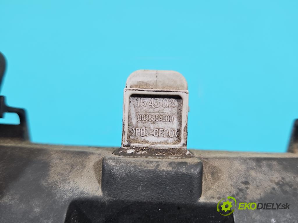 Citroen C2 1.1 60 HP manual 44 kW 1124 cm3 3- cievka zapaľovacia 9635864980 (Zapaľovacie cievky, moduly)