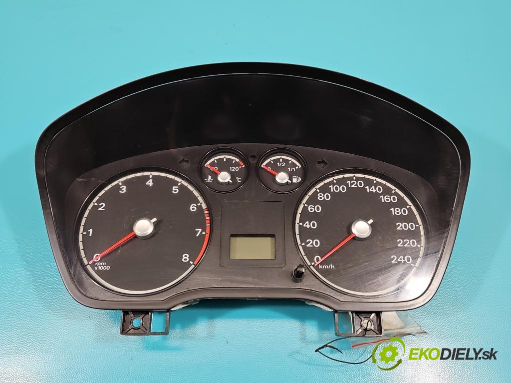 Ford Focus Mk2 2004-2011 1.6 16V 116 HP manual 85 kW 1596 cm3 4- prístrojovka/ budíky 4M5T-10849-AM (Prístrojové dosky, displeje)