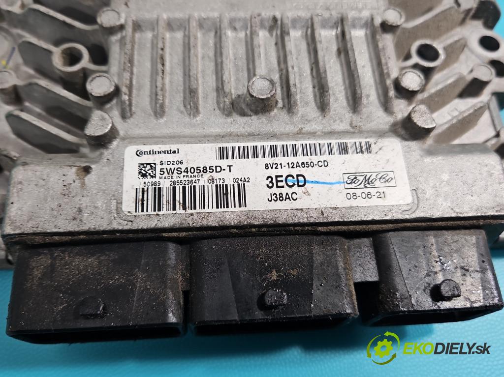 Mazda 2 II 2007-2014 1.4 citd 68 HP manual 50 kW 1399 cm3 5- riadiaca jednotka motora 8V21-12A650-CD