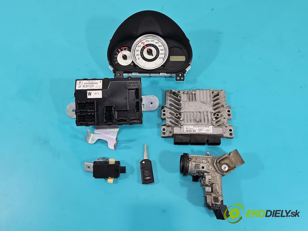 Mazda 2 II 2007-2014 1.4 citd 68 HP manual 50 kW 1399 cm3 5- riadiaca jednotka motora 8V21-12A650-CD
